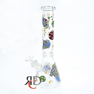 WATER PIPE BEAKER GLOW IN DARK WP25053 1CT